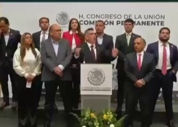 🚨VIDEO/ «Que venga aquí para darle unos chingadazos»👀😲: Dice Alito a Noroña en conferencia posterior al zafarancho.