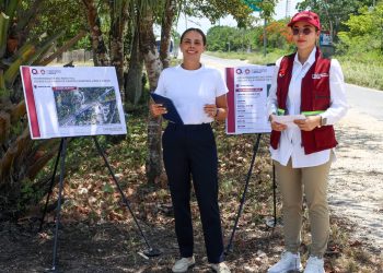 Ana Paty Peralta anuncia modernización en el acceso a Cancún