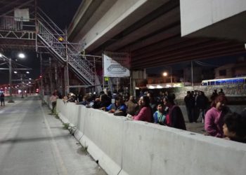 Bloqueos en México-Puebla por demanda de parada de Trolebús