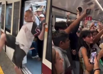 VIDEO «Mexicanos responden con música a agresión en el Metro de Roma: el video se vuelve viral»