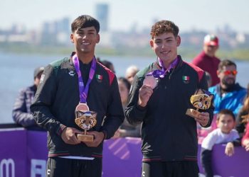 «Plata para México en Juegos Panamericanos Junior en remo»