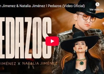 Natalia Jiménez y Yeison Jiménez estrenan “Pedazos”, el nuevo himno del regional mexicano