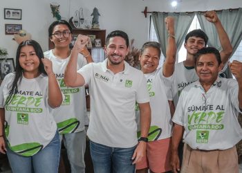 «Crecimiento histórico del Verde en Quintana Roo: de 11 mil a 50 mil afiliados»