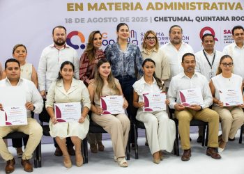 «Profesionalización de servidores públicos avanza con reconocimiento de Estefanía Mercado»