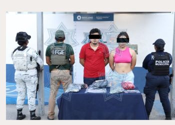 “Detenidos en Cancún por delitos contra la salud en operativo policiaco”