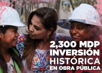 Inversión histórica en obra pública: 2,300 millones de pesos transforman Quintana Roo
