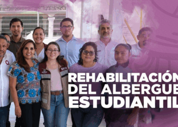 Rehabilitación del Albergue Estudiantil de Chetumal beneficia a jóvenes de comunidades rurales