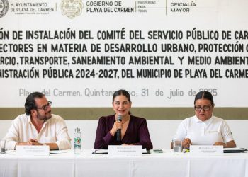 Instalan Comité del Servicio Público de Carrera para Inspectores en Playa del Carmen
