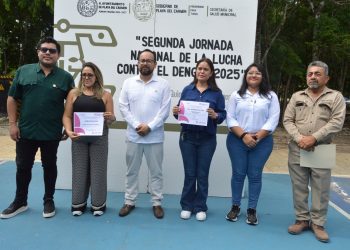 Jornada contra el dengue en Playa del Carmen refuerza acciones de prevención