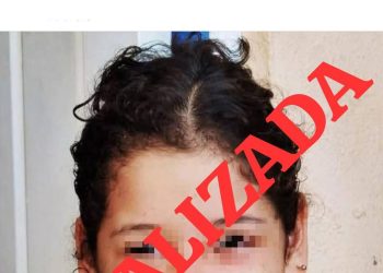 Luciana aparece y ya está con sus padres