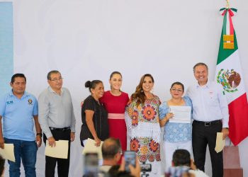 Mara Lezama y Claudia Sheinbaum destacan avances históricos en Quintana Roo