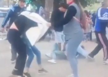 Pelea entre grupos de mujeres marca celebración del Día del Niño en San José del Rincón