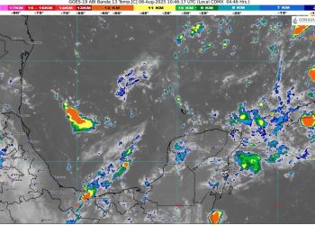 Pronóstico del clima en Cancún para el 8 de agosto lluvias y calor intenso
