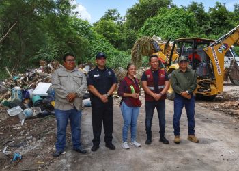 Recolectan más de 50 toneladas de basura en basurero clandestino de Chetumal
