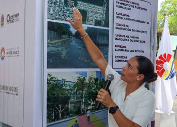 Rehabilitación de pavimento en Calle 82 beneficiará a miles en Cancún