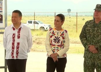 «Sheinbaum supervisa avance del tren Pachuca-México en Zempoala»