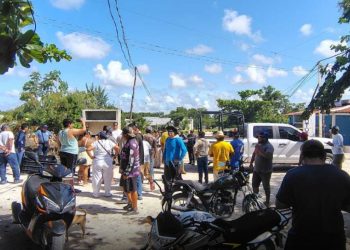 Tensión en Mahahual por desalojo en “El Manicero”