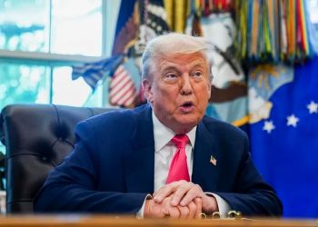 Trump presume control fronterizo y respeto internacional hacia EU