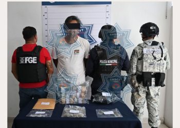 «Cae un presunto narcomenudista en Cancún con más de un millón de pesos»