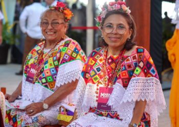 Ana Paty Peralta enaltece tres años de gobierno de Mara Lezama