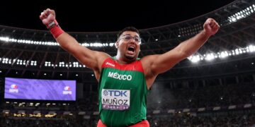 🥈💪VIDEO /Uziel Muñoz hace historia: medalla de plata y récord en Mundial de Atletismo