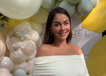 Claudia Martín deslumbra en su baby shower Claudia Martín con una fiesta íntima en Oaxaca