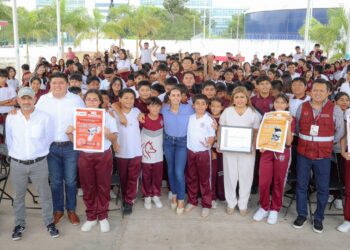 Ana Paty Peralta fortalece la prevención para lograr la paz en Cancún