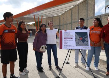 Anuncian obras en el acceso a la UPQROO para una ciudad más segura