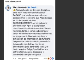 Controversia en Felipe Carrillo Puerto por acusaciones entre alcaldesa y atleta