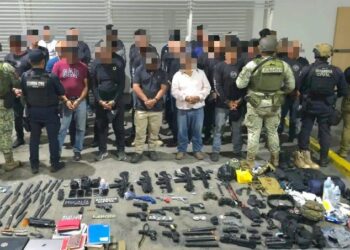 “Detienen a 38 miembros de la Luz del Mundo con armas en Vista Hermosa”