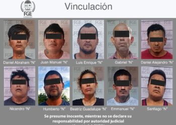 Diez Vinculados a Proceso por Narcomenudeo en Benito Juárez