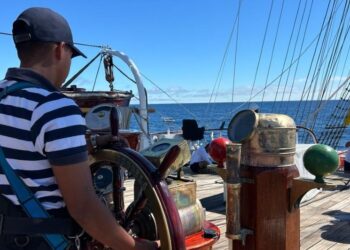 El Buque Cuauhtémoc Avanza en Pruebas de Mar tras Mantenimiento