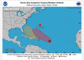 El huracán Gabrielle se fortalece y amenaza al Atlántico con fuerza ciclónica