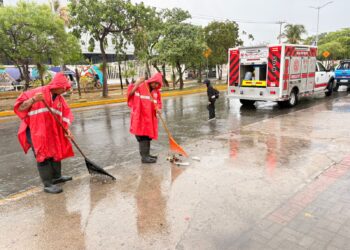 Gobierno de Playa del Carmen Activa Operativo Tormenta