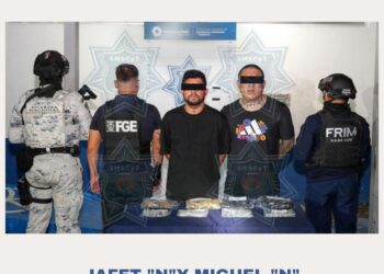 Golpea Blindaje Cancún al Narcomenudeo Dos Detenidos con Más de 280 Dosis de Droga