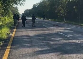 Hallan Cuerpo Destrozado sobre la Vía Federal