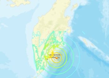Alerta de tsunami en Kamchatka tras sismo de 7,8