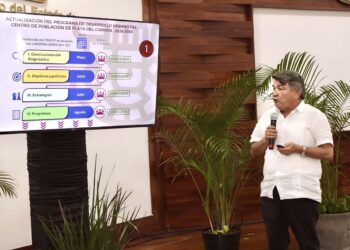 Avanza actualización del Programa de Desarrollo Urbano en Playa del Carmen