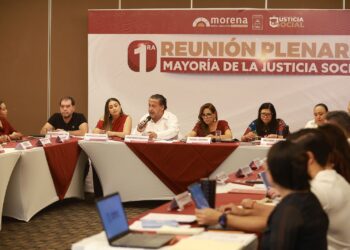 Jorge Sanén encabezó plenaria de Morena en Quintana Roo