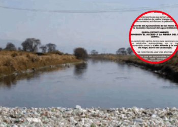 Refuerzo de Seguridad: Restringen Acceso al Río Lerma en San Mateo Atenco por Riesgo de Desbordamiento