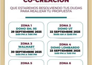 La participación ciudadana impulsa el Presupuesto Participativo en Cancún