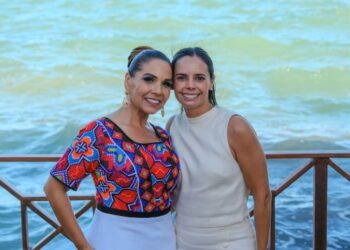 Ana Paty Peralta enaltece tres años de gobierno de Mara Lezama