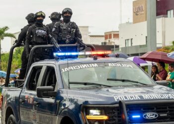 Operativo de Seguridad en Cancún Culmina en Rescate de Personas en la supermanzana 258