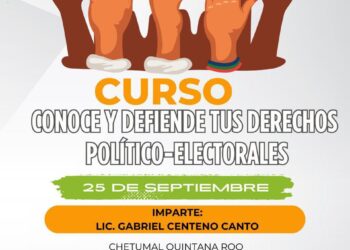 Partido Verde invita a cursos para defender tu voto y vigilar elecciones en Quintana Roo