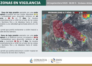 Quintana Roo en Alerta Monitoreo Constante por Fenómenos Meteorológicos en el Atlántico
