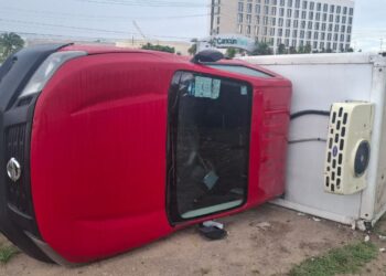 Reportan Accidente Vial en el Bulevar Colosio