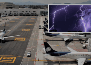 Impacto de Rayo Frenó la Operación de la Torre de Control del AICM