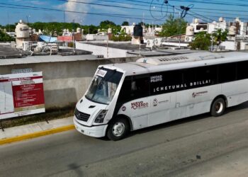 Arranca Nueva Ruta Sian Ka’an de Transporte Público