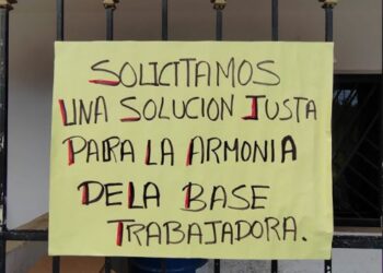 Trabajadores de Vectores de José María Morelos protestan por presuntos actos de extorsión y hostigamiento