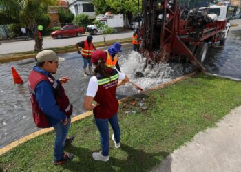 Con el objetivo de prevenir encharcamientos durante la temporada de lluvias